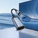 Kabel Hoco UA43A pro zařízení s USB-C 0,2 m – šedá (metal gray)