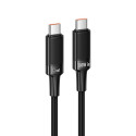 Kabel Hoco U153 EXTREME pro nabíjení zařízení USB-C 1,2 m - černá