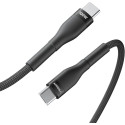 Kabel Veger Typ C – Typ C 100W PD 5A 1,5 m - černý