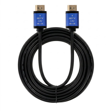Kabel HDMI 2.0 Blue Star 4K 120Hz pro TV 3 m - černý