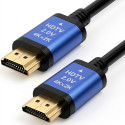 Kabel HDMI 2.0 Blue Star 4K 120Hz pro TV 3 m - černý