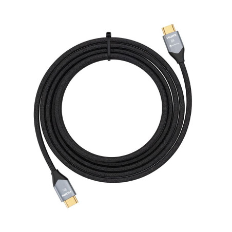 Kabel Forcell HDMI 2.1 CAFULE 8K 60Hz / 4K 120Hz pro TV / konzole 5 m - černý