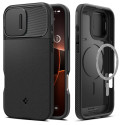 Spigen Optik Armor MagSafe pouzdro pro iPhone 16 Pro Max – černé