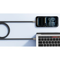 Kabel Veger VEGER PD 5A 240W CC2-MTB USB-C 1,5 m - černý