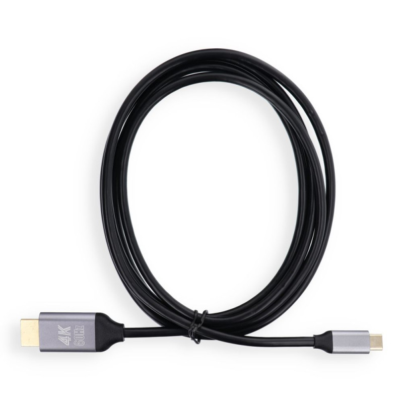 Kabel Blue Star USB C na HDMI 4K 60Hz 2 m - černý