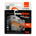 Flashdisk IMRO AXIS 64GB USB 2.0 stříbrná