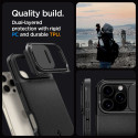Spigen Optik Armor MagSafe pouzdro pro iPhone 16 Pro Max – černé