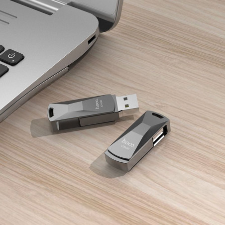 USB flash disk Hoco UD5 64GB USB 3.0 - šedý