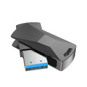 USB flash disk Hoco UD5 128GB USB 3.0 šedá