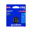 Paměťová karta microSD GOODRAM S1A0 256GB 100MB/s + adaptér