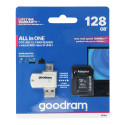 Čtečka paměťových karet GOODRAM M1A4 + microSD 128 GB