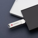 Forcell F-Data Metal 128GB USB-A – stříbrná