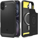 Spigen Rugged Armor MagSafe pouzdro pro iPhone 16 – černé
