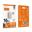 Flashdisk Hoco UD16 16GB USB 3.0 - pearl nickel