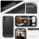 Spigen Rugged Armor MagSafe pouzdro pro iPhone 16 – černé
