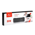 Klávesnice ART AK-46U USB QWERTY černá