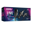 Kondenzátorový mikrofon ART AC-03 USB na rameni - černý