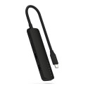 SATECHI ST-P4SK 4v1 USB-C adaptér s HDMI 4K 60 Hz – černá