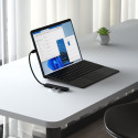 SATECHI ST-P4SK 4v1 USB-C adaptér s HDMI 4K 60 Hz – černá