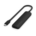 SATECHI ST-P4SK 4v1 USB-C adaptér s HDMI 4K 60 Hz – černá