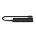 SATECHI ST-P4SK 4v1 USB-C adaptér s HDMI 4K 60 Hz – černá