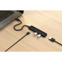 SATECHI ST-P4SK 4v1 USB-C adaptér s HDMI 4K 60 Hz – černá