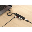 SATECHI ST-P6SK HUB 6v1 USB-C 100W HDMI 4K - černá