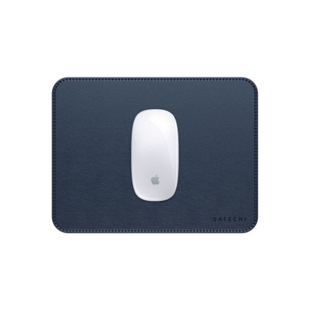 Podložka pod myš SATECHI VEGAN LEATHER MOUSE PAD - modrá