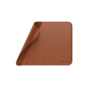 Satechi VEGAN LEATHER podložka pod myš hnědá