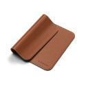 Satechi VEGAN LEATHER podložka pod myš hnědá