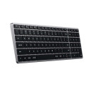 Satechi Slim X2 Bezdrátová QWERTY klávesnice - vesmírně šedá