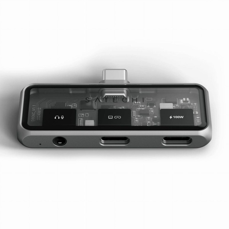 Nabíječka Satechi Mobile XR ST-HXRAJM pro XR brýle, mobil a notebook - vesmírně šedá