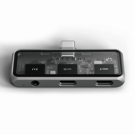 Satechi Mobile XR ST-HXRAJM 3v1 USB-C HUB – vesmírně šedá