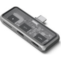 Satechi MOBILE XR 3v1 USB-C HUB pro mobilní zařízení – space gra