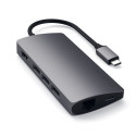 Satechi ST-TCMA2M 7v1 USB-C hub/adaptér - vesmírně šedá