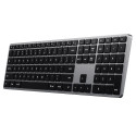 Satechi SLIM X3 bezdrátová QWERTY klávesnice - vesmírně šedá