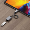 Adaptér Satechi ST-UCATCM USB-C na USB-A - vesmírně šedá