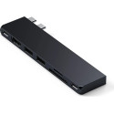 Satechi PRO HUB SLIM 7IN1 pro MacBook - temně inkoustová