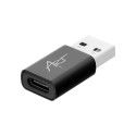 Adaptér USB A 3.0 na USB‑C ART C12 OTG – černá