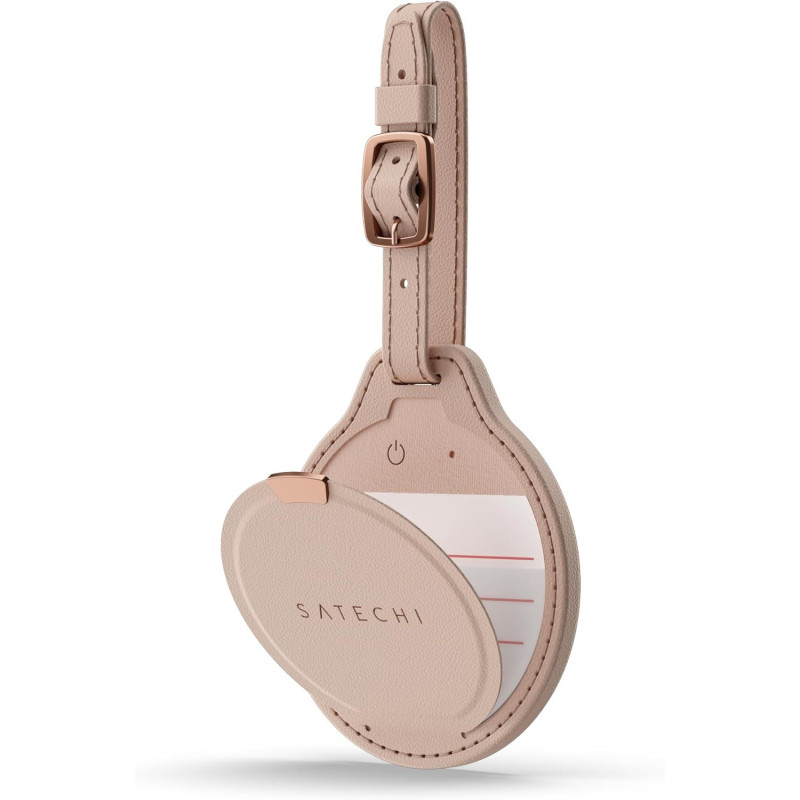 Řemínek/luggage tag Satechi FINDALL pro Apple Find My - desert rose