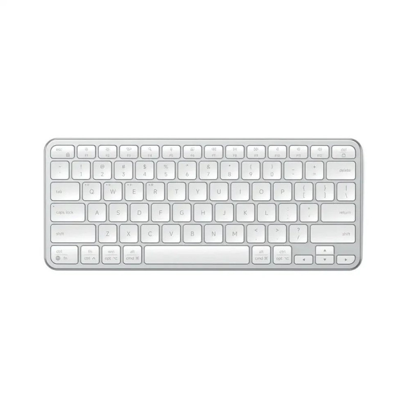 Bezdrátová klávesnice Satechi SLIM EX1 pro Mac / PC - stříbrná