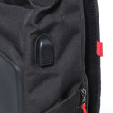 Plecak ART BP-9367 pro 15,6" notebook roll-top - černá