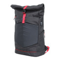 Plecak ART BP-9367 pro 15,6" notebook roll-top - černá