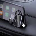 Hoco HU1 bezdrátový adaptér CarPlay USB-A/USB-C - černý