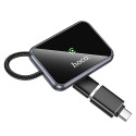 Hoco HU1 bezdrátový adaptér CarPlay USB-A/USB-C - černý