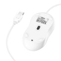 Kabelová myš Hoco GM13 1600 dpi 4 tlačítek - bílá