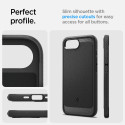 Spigen Rugged Armor MagSafe pouzdro pro iPhone 16e – černé