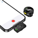 Bezdrátový mikrofon Hoco L21 Lightning pro chytré telefony - černý
