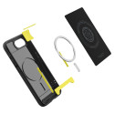 Spigen Rugged Armor MagSafe pouzdro pro iPhone 16e – černé