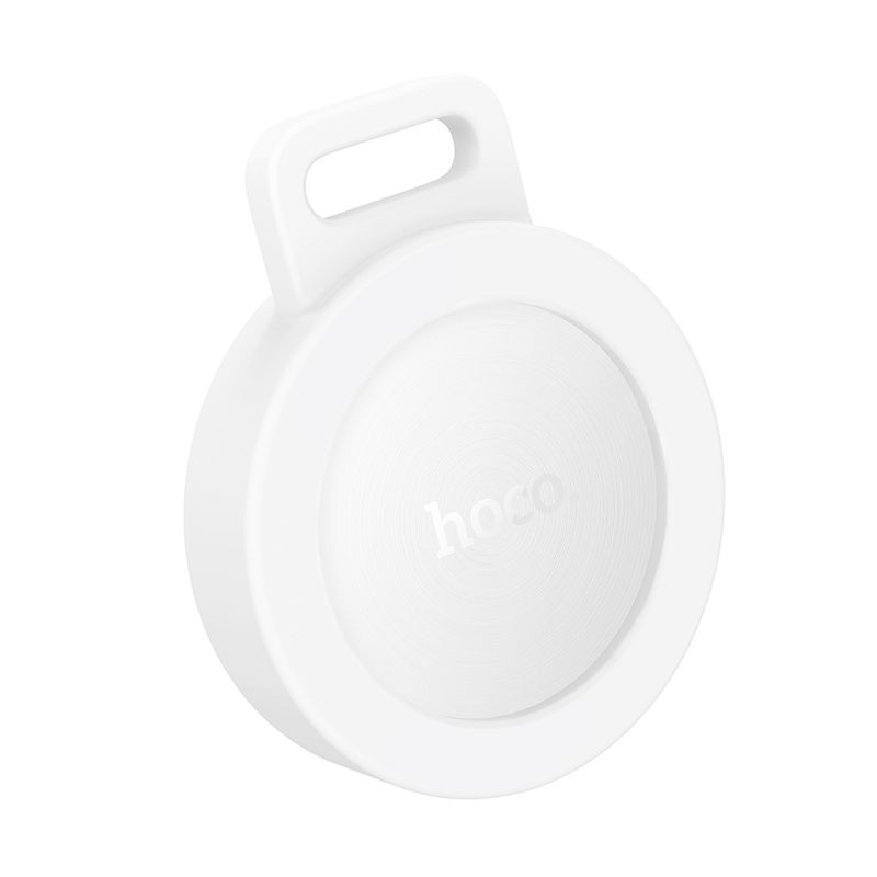 Lokátor Hoco E101 pro Apple Find My a Google Find My Device - bílý